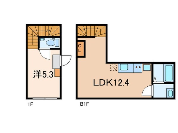 PASSAGE　白金の物件間取画像